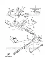 DIRECTION pour Yamaha F20 Manual Starter, Tiller Handle, Manual Tilt, Shaft 20