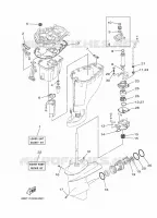 KIT DE REPARATION 3 pour Yamaha F20D Electric start, Remote Control, Power Trim & Tilt, Shaft 20