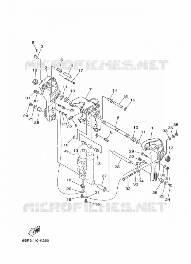ARAIGNEE Yamaha OUTBOARD ENGINES 20hp (14.7kW) 2014 F20  F20DETL