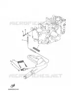 PARTIE ELECTRIQUE 3 pour Yamaha F25A Manual Starter, Tiller Handle, Manual Tilt, Shaft 20
