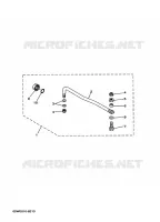 FIXATION DE DIRECTION pour Yamaha F25A Electric Starter, Remote Control, Manual Tilt, Shaft 15