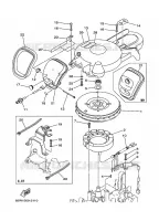 ALLUMAGE pour Yamaha F25A Manual Starter, Tiller Handle, Manual Tilt, Shaft 15