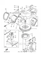 ALLUMAGE pour Yamaha F25A Manual Starter, Tiller Handle, Manual Tilt, Shaft 20