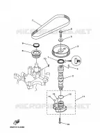 POMPE A HUILE pour Yamaha F25A Electric Starter, Remote Control, Power Trim & Tilt, Shaft 20