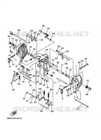 ARAIGNEE pour Yamaha F25A 4 Stroke de 2002