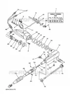 DIRECTION pour Yamaha F25A 4 Stroke de 2002