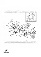 BOITIER DE COMMANDE A DISTANCE pour Yamaha F25A 4 Stroke de 1999
