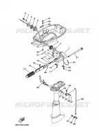 COMMANDE D'ACCELERATEUR pour Yamaha 4A 2 Stroke, Manual Starter, Tiller Handle, Manual Tilt de 2002