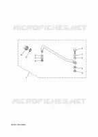 GUIDE DE DIRECTION pour Yamaha F25G Manual Starter, Tiller Handle, Manual Tilt, Shaft 15