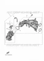 ADMISSION 1 pour Yamaha F25G Manual & Electric Steering, Tiller Handle, Manual Tilt, Shaft 15