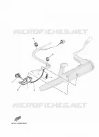 PIECES ELECTRIQUE 6 pour Yamaha F25G Manual & Electric Steering, Tiller Handle, Manual Tilt, Shaft 15