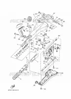 PIÈCES OPTIONNELLES 3 pour Yamaha F25G Electric Starter, Power Trim & Tilt, Remote control, Shaft 20
