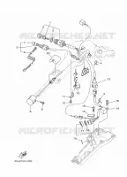 PIÈCES OPTIONNELLES 4 pour Yamaha F25G Electric Starter, Power Trim & Tilt, Remote control, Shaft 20