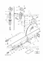 RESERVOIR A ESSENCE pour Yamaha F30B Electric Start, Remote Control, Power Trim & Tilt, Shaft 15