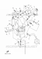 POMPE A INJECTION 2 pour Yamaha F30B Electric Starter, Remote Control, Power Trim & Tilt, Shaft 15