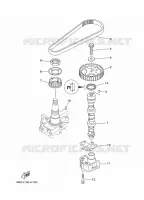 POMPE A HUILE pour Yamaha F30B Electric Starter, Remote Control, Power Trim & Tilt, Shaft 20