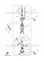 DEMARREUR pour Yamaha FT25B High Thrust, Electric Starter, Remote Control, Power Trim & Tilt, Shaft 20