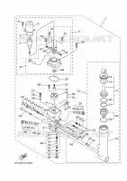 MOTEUR DE SYSTEME D'INCLINAISON pour Yamaha FT25B High Thrust, Electric Starter, Remote Control, Power Trim & Tilt de 2002