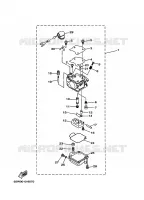 CARBURATEUR pour Yamaha FT25B High Thrust, Electric Starter, Remote Control, Power Trim & Tilt de 2002