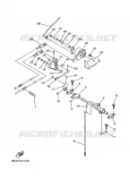 COMMANDE D'ACCELERATEUR pour Yamaha FT25B High Thrust, Electric Starter, Remote Control, Power Trim & Tilt de 2002