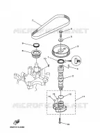 POMPE A HUILE pour Yamaha FT25B High Thrust, Electric Starter, Remote Control, Power Trim & Tilt de 2002