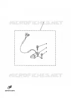 KIT DE REPARATION 3 pour Yamaha 40X Manual Starter, Tiller Handle, Manual Tilt, Pre-Mixing, Shaft 20