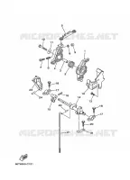 COMMANDE D'ACCELERATEUR pour Yamaha (E)40X Enduro de 2007