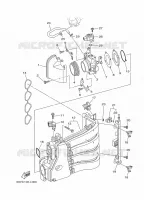 ADMISSION 1 pour Yamaha F115A Electric Starter, Remote Control, Power Trim & Tilt, Shaft 20