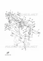 ARAIGNEE pour Yamaha F115A Electric Starter, Remote Control, Power Trim & Tilt, Shaft 20