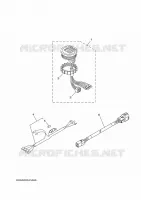 COMPTEUR  pour Yamaha F115A Electric Starter, Remote Control, Power Trim & Tilt, Shaft 20