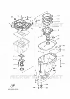 FOURREAU   FUT pour Yamaha F115A Electric Starter, Remote Control, Power Trim & Tilt, Shaft 20