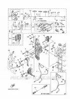 PARTIE ELECTRIQUE 2 pour Yamaha F115A Electric Starter, Remote Control, Power Trim & Tilt, Shaft 20