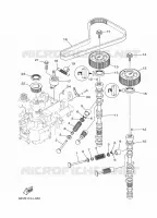 SOUPAPE pour Yamaha F115A Electric Starter, Remote Control, Power Trim & Tilt, Shaft 20