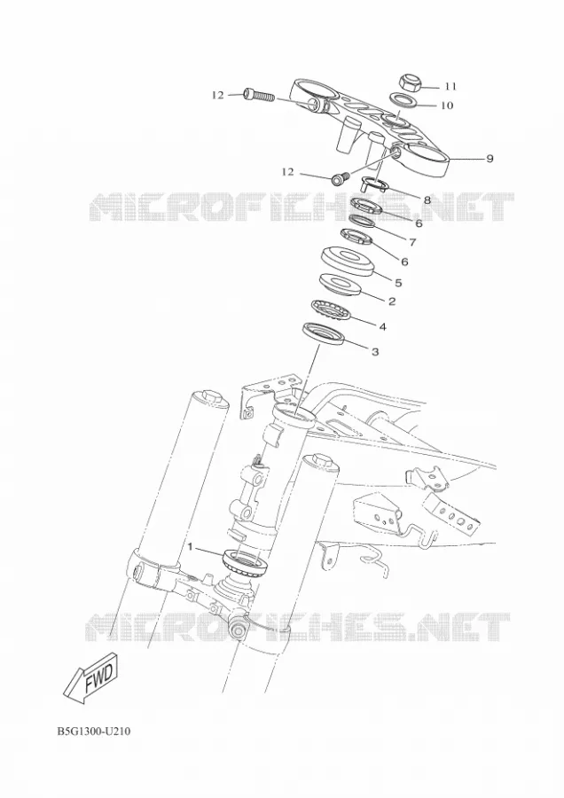 DIRECTION Yamaha MOTO 125 2019 R125  YZF125-A