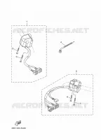 COMMODO / LEVIER pour Yamaha SUPER TENERE 1200 ZE Tech Black de 2019