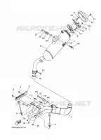 ECHAPPEMENT pour Yamaha SUPER TENERE 1200 ZE Tech Black de 2019