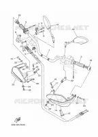 GUIDON ET CABLES pour Yamaha SUPER TENERE 1200 ZE Tech Black de 2019
