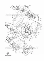 PARE BRISE pour Yamaha SUPER TENERE 1200 ZE Tech Black de 2019