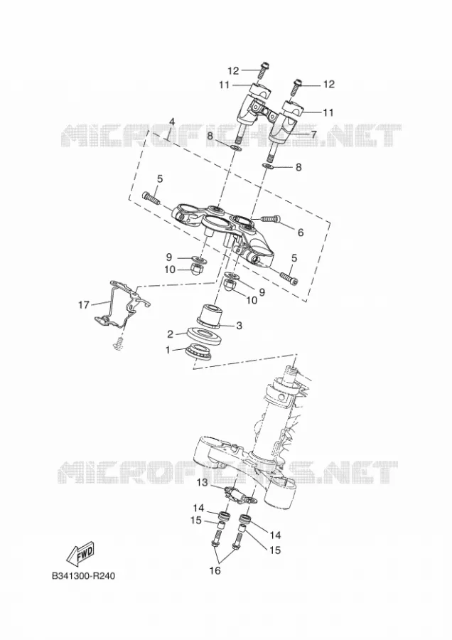 DIRECTION Yamaha MOTO 700 2019 XSR  MTM690