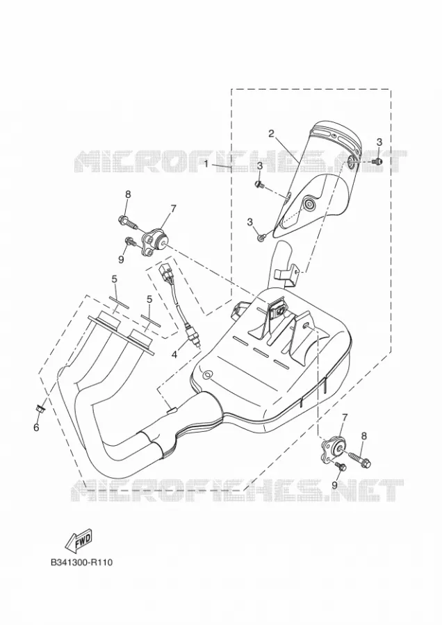 ECHAPPEMENT Yamaha MOTO 700 2019 XSR  MTM690