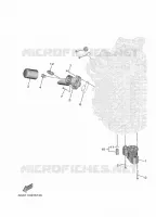 POMPE A HUILE pour Yamaha F425A shaft 15