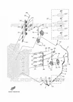 ALIMENTATION CARBURANT 3 pour Yamaha F425A shaft 15