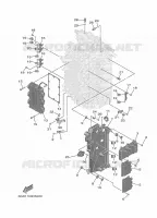 PARTIE ELECTRIQUE 1 pour Yamaha F425A shaft 15