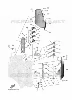 PARTIE ELECTRIQUE 2 pour Yamaha F425A shaft 15