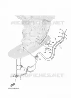 FOURREAU   FUT 3 pour Yamaha F425A shaft 15