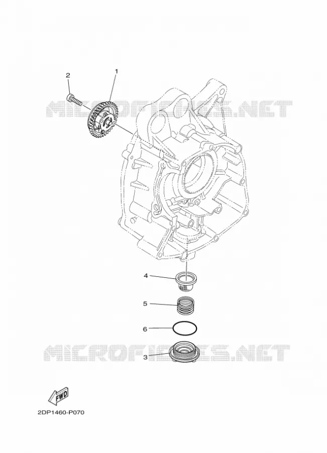 POMPE A HUILE Yamaha SCOOTER 125 2019 NMAX  GPD125-A