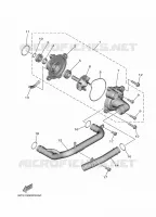 POMPE A EAU / DURITES pour Yamaha TMAX 530 SX ABS MATT BLUE de 2019