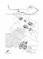 DEMARREUR pour Yamaha TMAX 530 SX ABS MATT BLUE de 2019