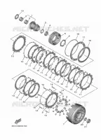 EMBRAYAGE DE DEMARREUR pour Yamaha TMAX 530 SX ABS MATT BLUE de 2019