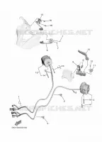 COMMODO / LEVIER pour Yamaha TMAX 530 SX ABS MATT BLUE de 2019